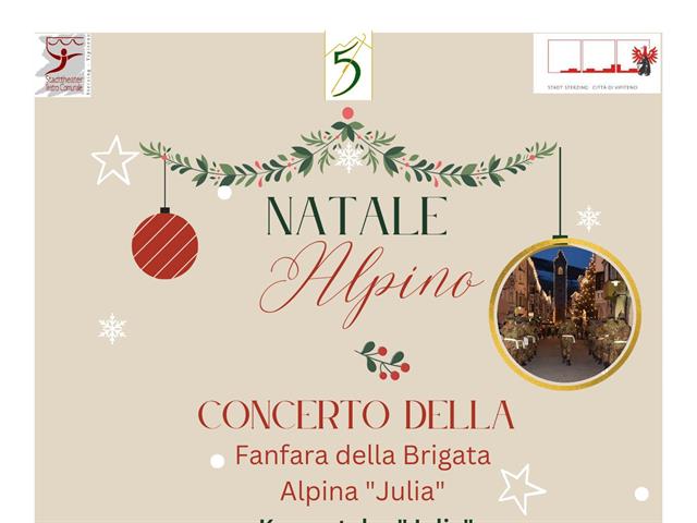 Foto für Natale Alpino: Konzert der Alpenbrigade-Fanfare "Julia"
